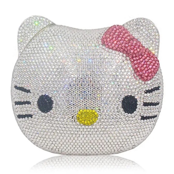 Hello Kitty Handbags - Rhinestone Hello Kitty Evening Bag